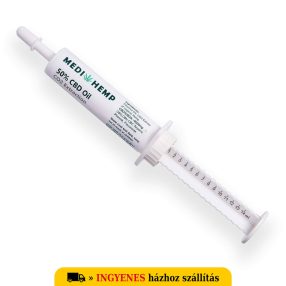 50% teljes spektrumú Medihemp 6000mg hatóanyag tartalmú CBD paszta