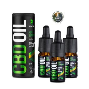  CBD CSOMAGAJÁNLAT |  3db 20% teljes spektrumú Reakiro (3x2000mg) CBD olaj | 3x10ml