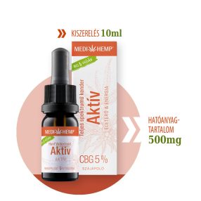 Medihemp 5% CBG (500mg) kender kivonat | 10ml