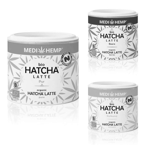 Medihemp bio Hatcha® Latte 3 féle ízben
