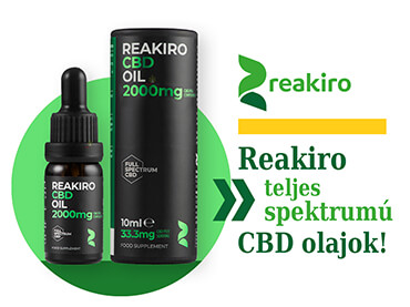 Reakiro teljes spektrumú CBD olajok