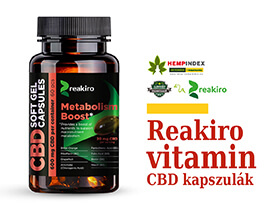 Reakiro vitamin CBD kapszulák!